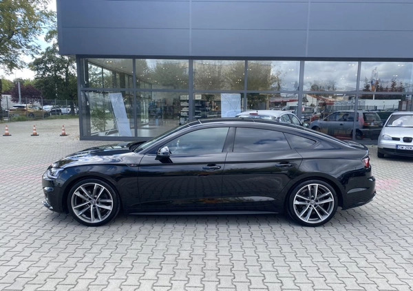 Audi A5 cena 116000 przebieg: 158000, rok produkcji 2019 z Wrocław małe 67